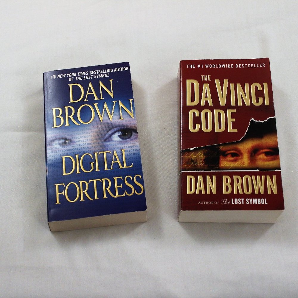 2/10 - Dan Brown books